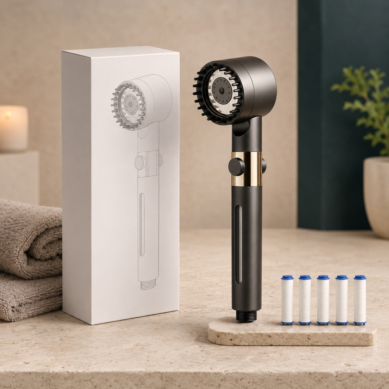 HYDRO-SENSE-DUSCHKOPF™ – Hauptansicht