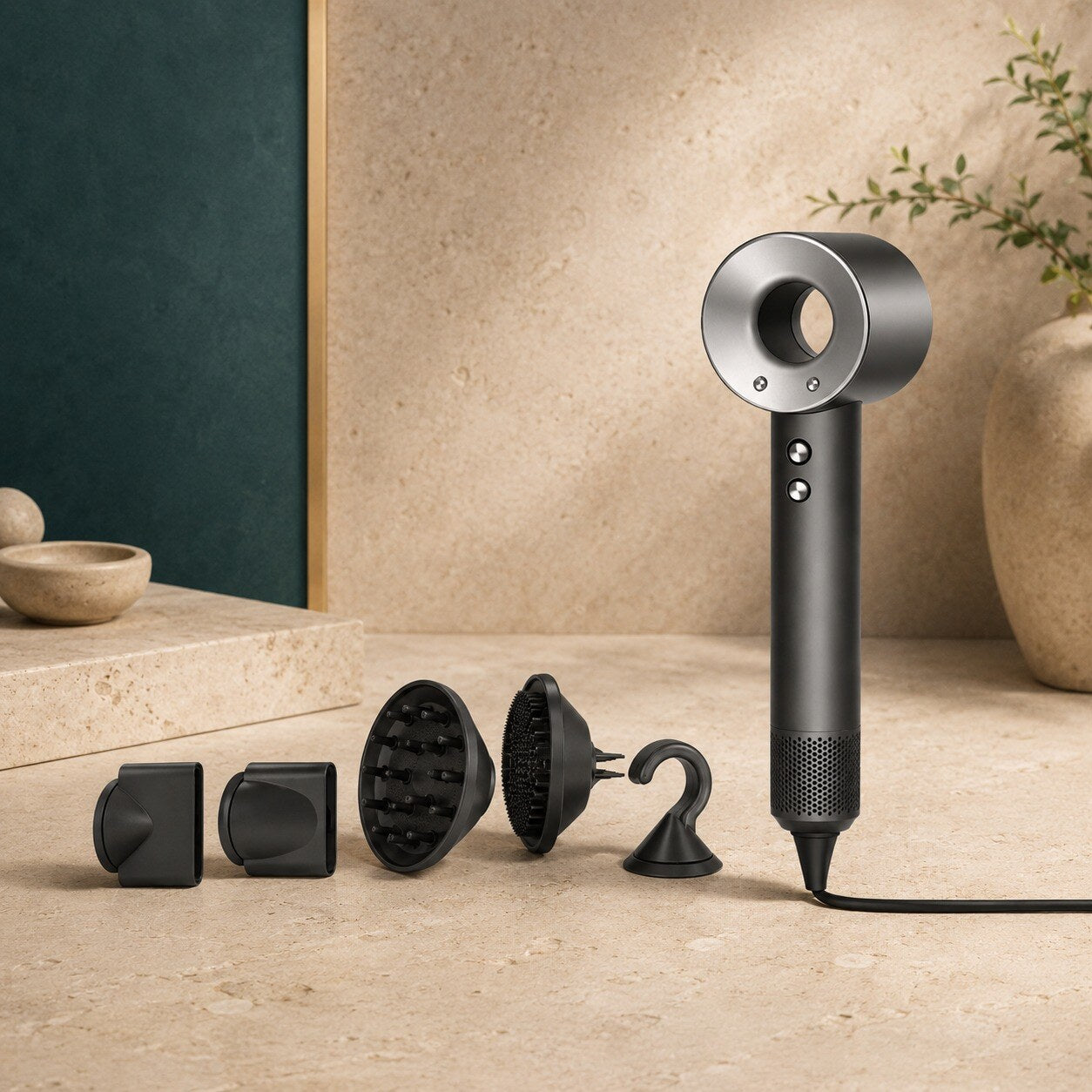 SUPER-HAIRDRYER™ – Farbe Silber – Hauptansicht