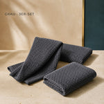 KITCHEN-WIPE™ – Geschirrtücher – Grau 3er Set