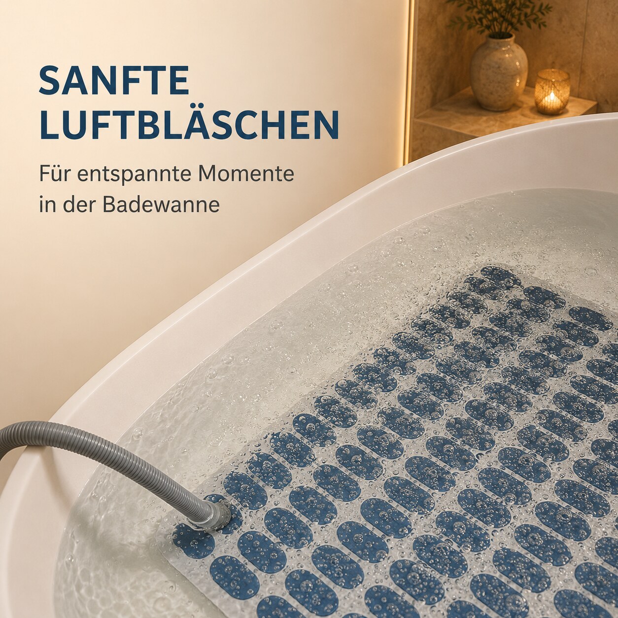 LUXUS-WHIRLPOOL-MATTE™ – feine Luftbläschen