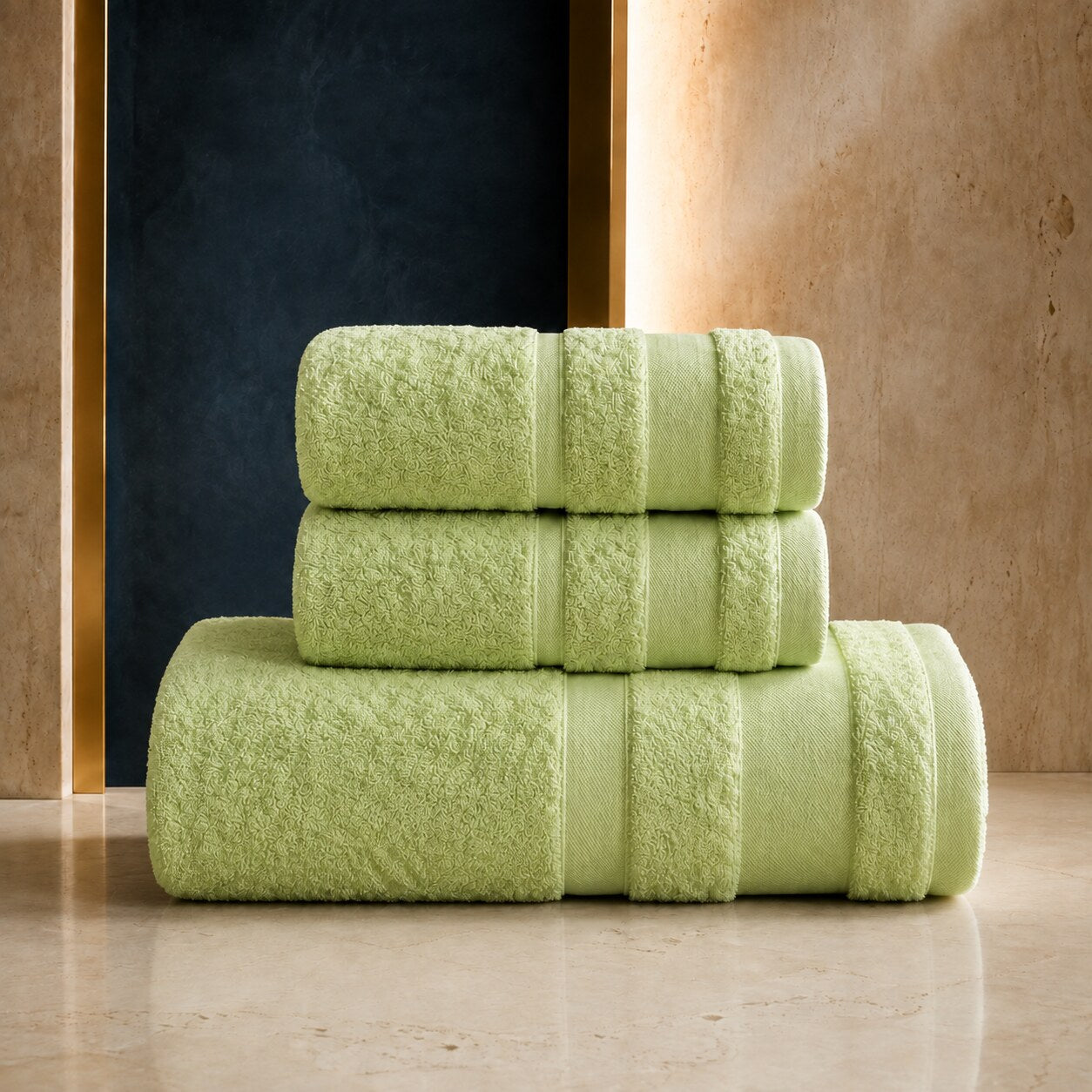 PURE-COMFORT™ – Handtücher – Natur Grün