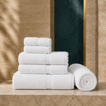 SPA-HANDTÜCHER™ – Ägyptische Baumwolle – Weiß