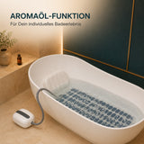 LUXUS-WHIRLPOOL-MATTE™ – Kombination mit Badezusatz