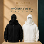 FACE-MASK-HOODIE™ – Größenübersicht