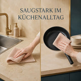 KITCHEN-WIPE™ – Geschirrtücher – saugfähige Oberfläche