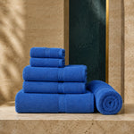 SPA-HANDTÜCHER™ – Ägyptische Baumwolle – Blau