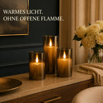 DEKO-LED-KERZEN™ – ohne offene Flamme