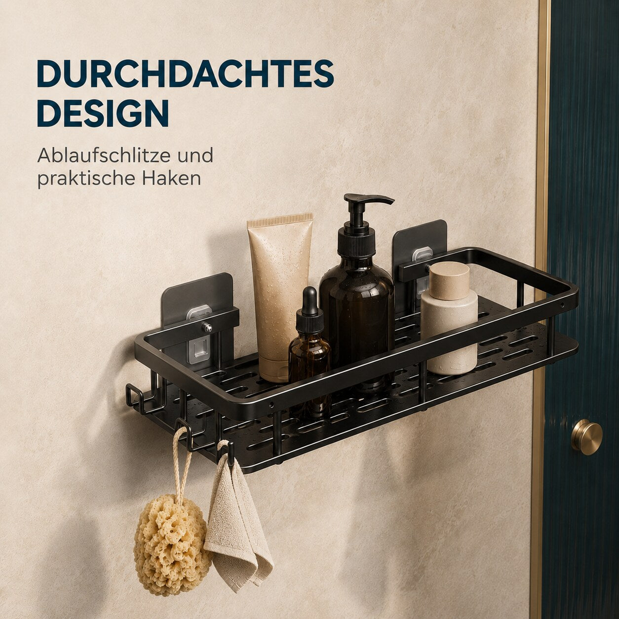 DUSCHABLAGE™ – Abläufe und Haken