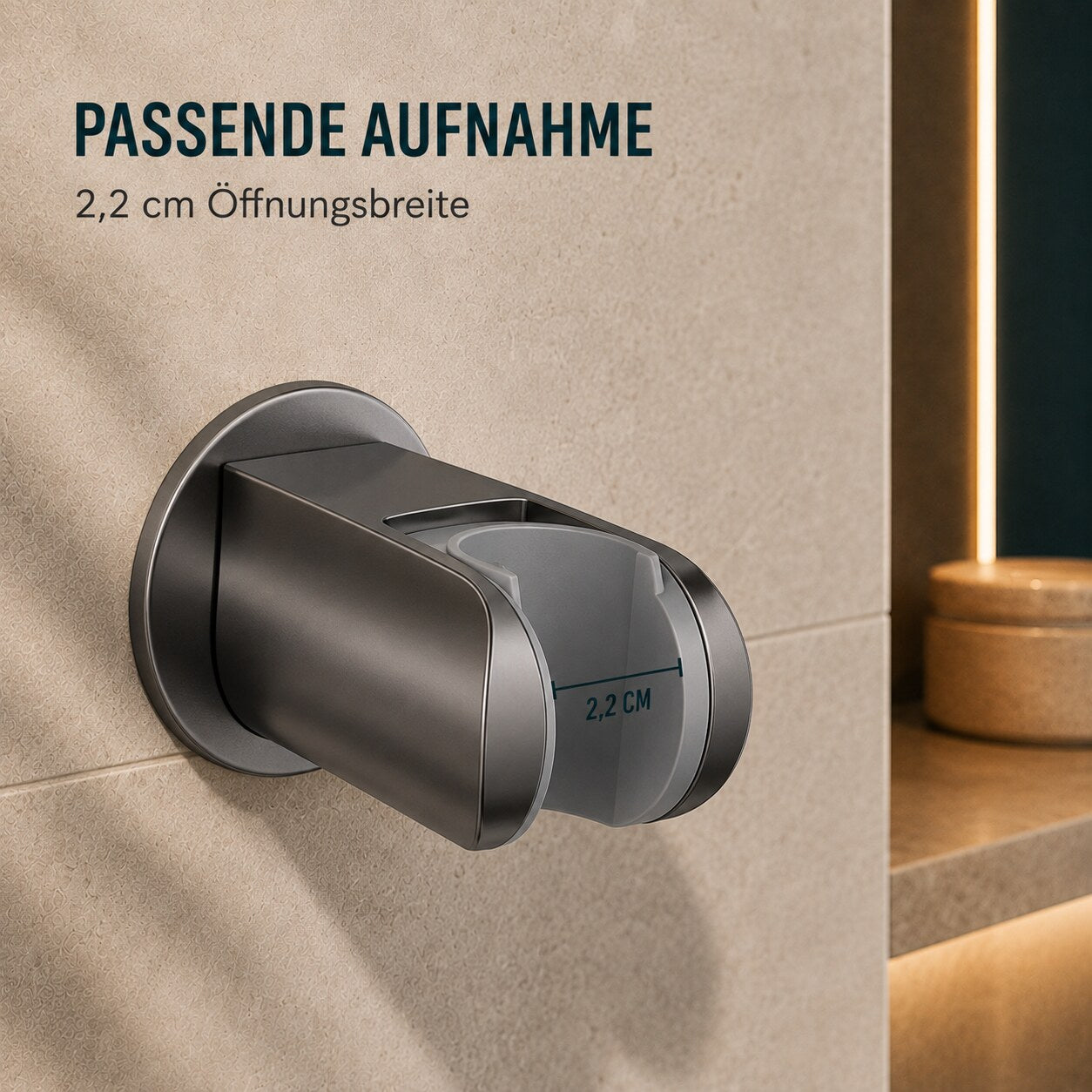 HYDRO-HOLD-HALTERUNG™ – einstellbare Öffnungsbreite