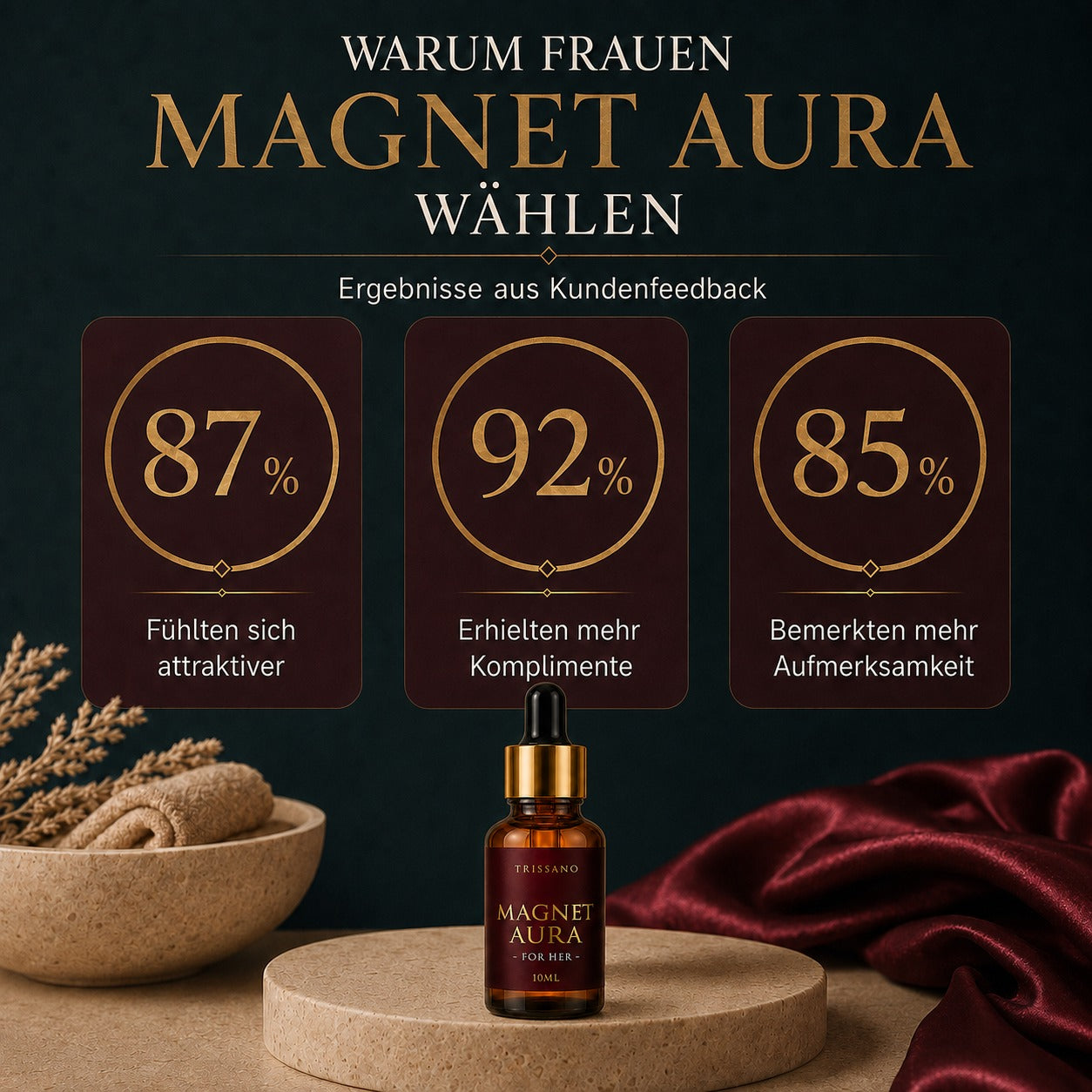 MAGNET-AURA™ FOR HER (Pheromon-Parfümöl)