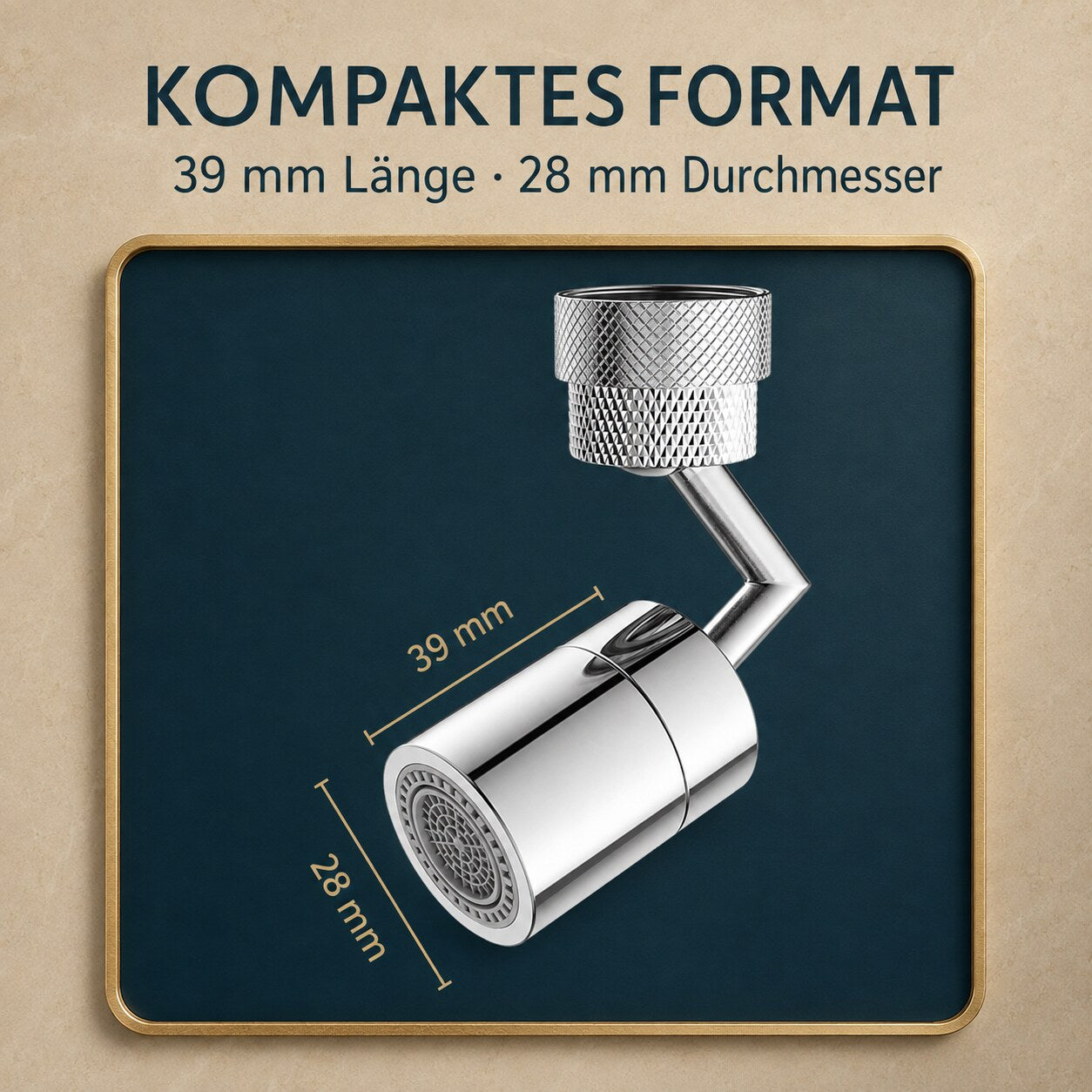 WASSERHAHN-AUFSATZ-720™ – Produktmaße