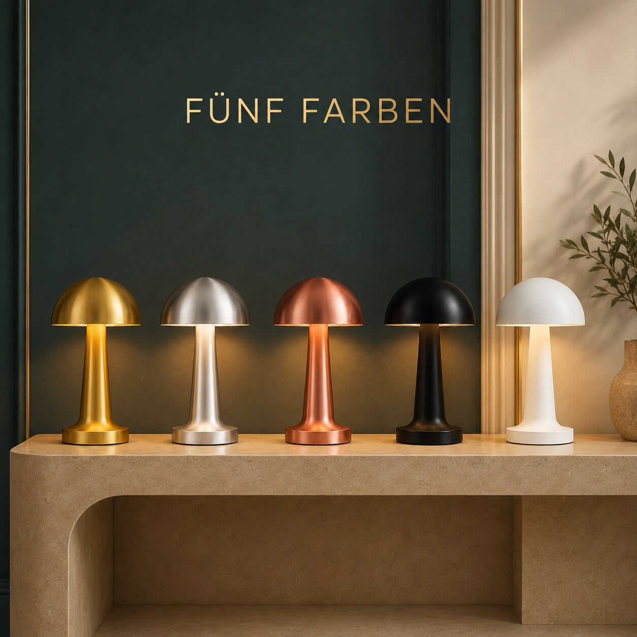 FUNGO-LUMA™ – fünf Farbvarianten