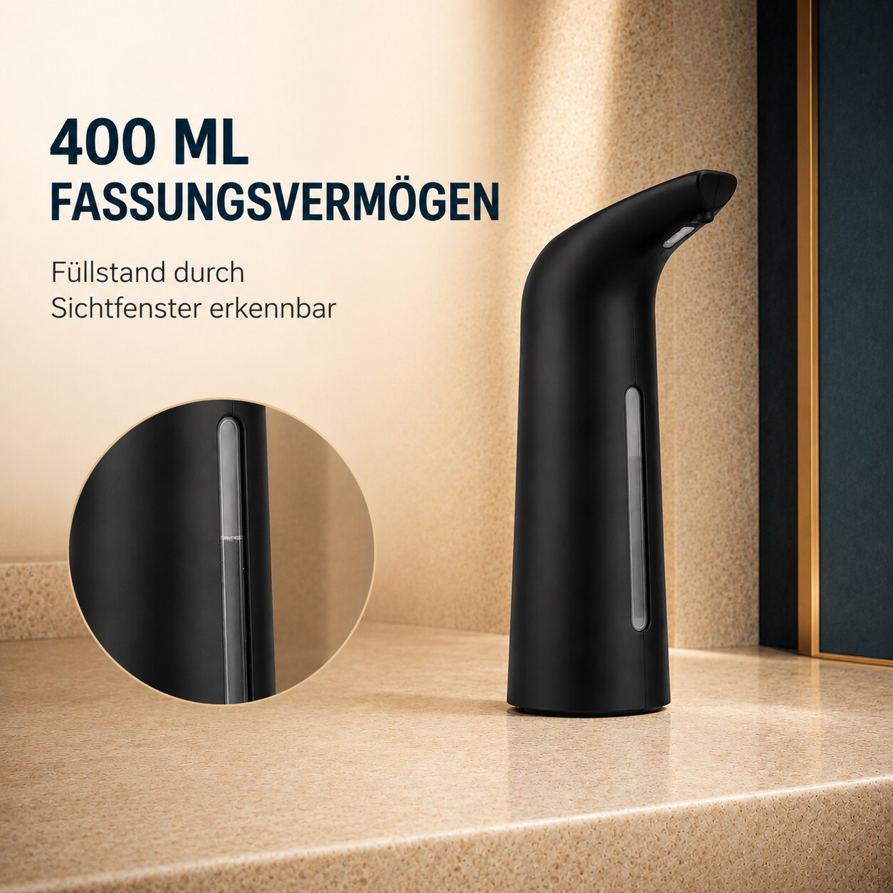 INDUKTIONS-SEIFENSPENDER™ – 400-ml-Behälter