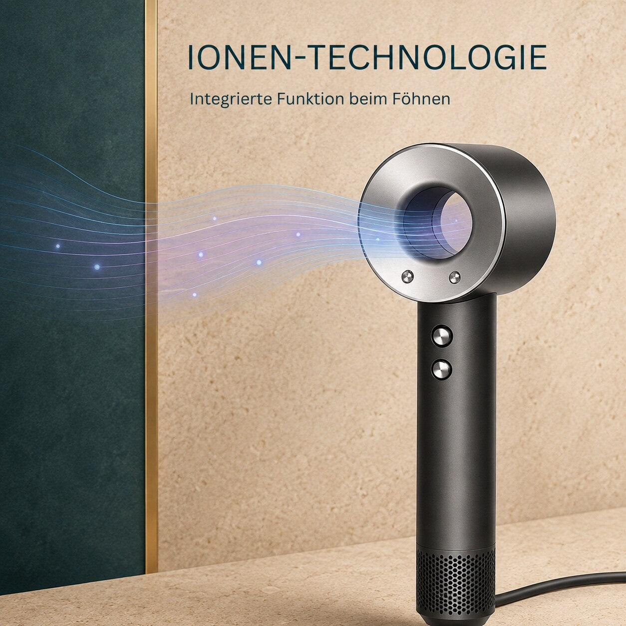 SUPER-HAIRDRYER™ – Ionen-Funktion