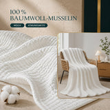 MUSSELIN-DECKE™ – Baumwoll-Musselin