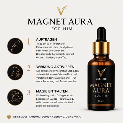 MAGNET-AURA™ FOR HIM (Pheromon-Parfümöl)
